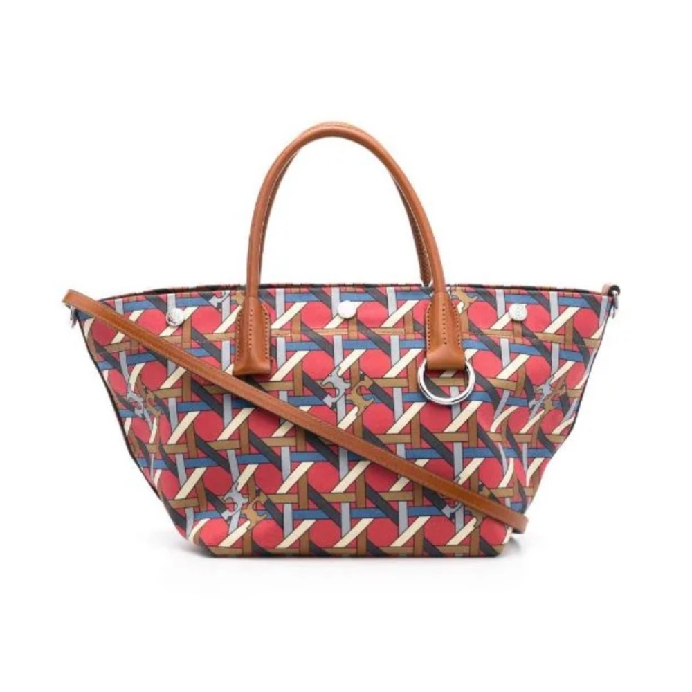 Tory Burch Printed Canvas Tote NWOT